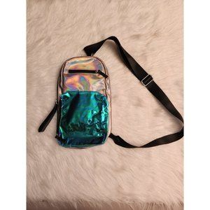Metallic Holographic 90s Sling Bag